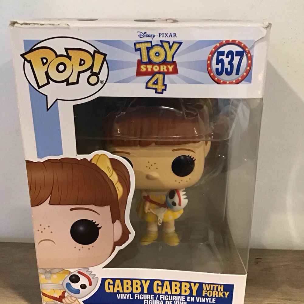 Funko Pop! Toy Story 4 Gabby Gabby w/Forky #537 Walmart Excl Vinyl Figure F04